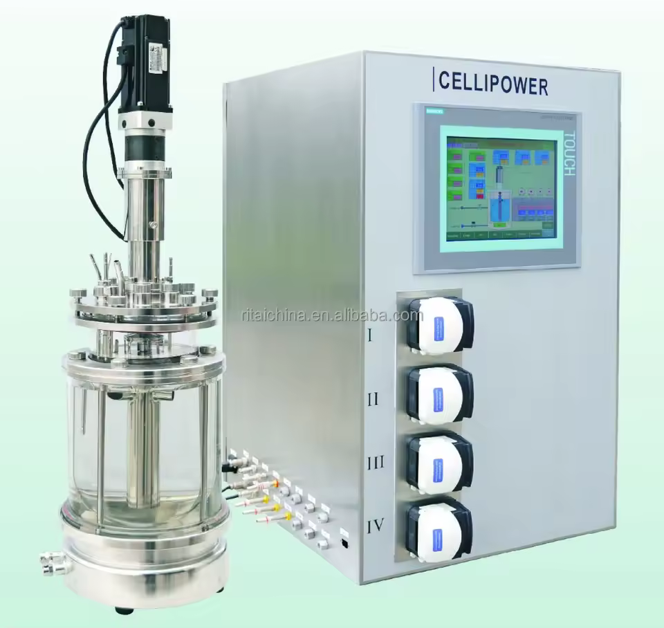 Biorreactor de laboratorio automático RITAI MICROIPOWER07 — 2