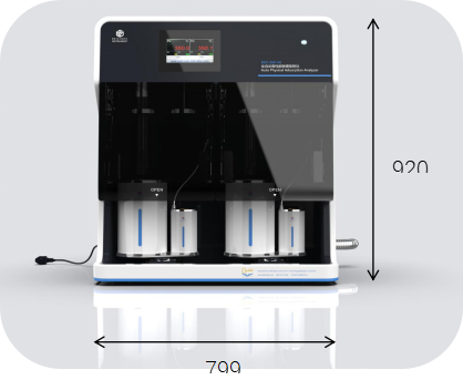 BSD-660 BET surface area and porosity analyzer — 4