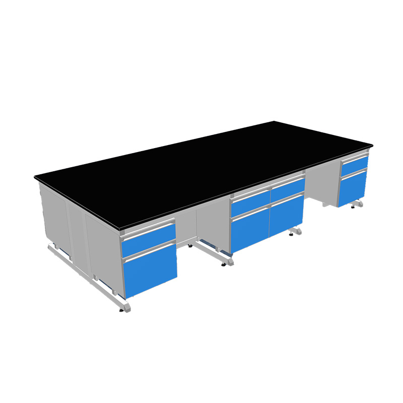 BIOBASE Custom configuration Steel-and-wood island bench