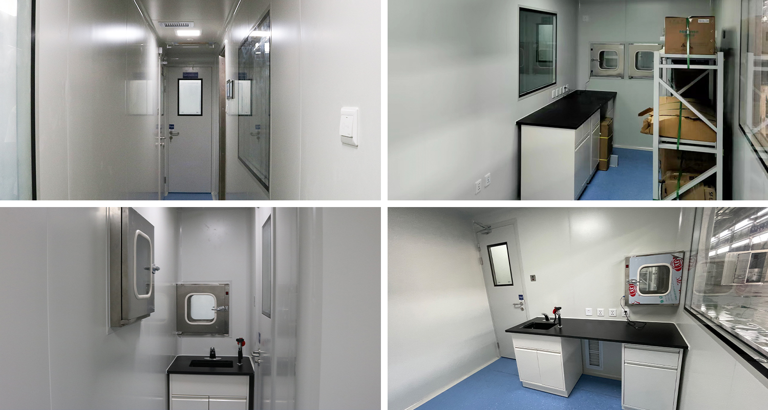 BIOBASE Custom modular configuration – Mobiles PCR-Containerlabor — 2