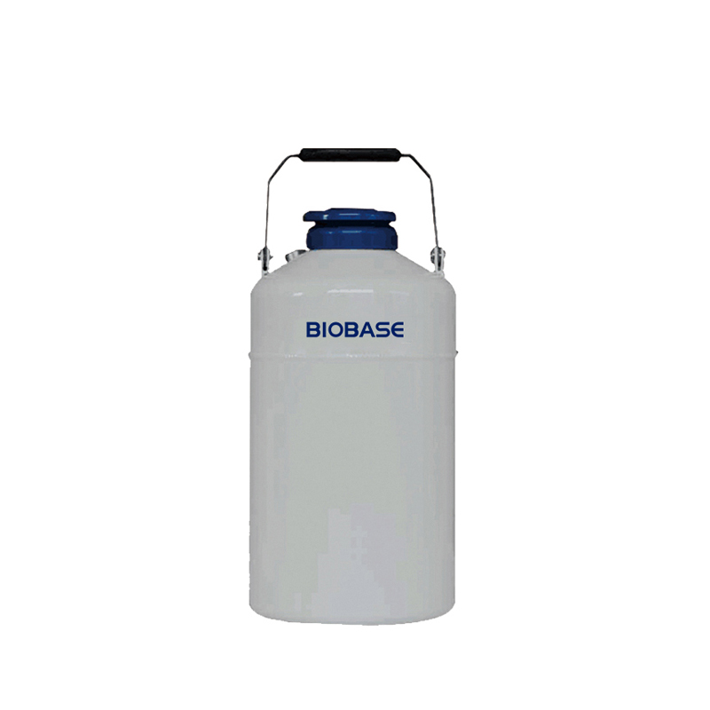 Contentor seco para transporte em azoto líquido BIOBASE LNC-3-50DS / LNC-6-80DS / LNC-10-125DS / LNC-25-216DS