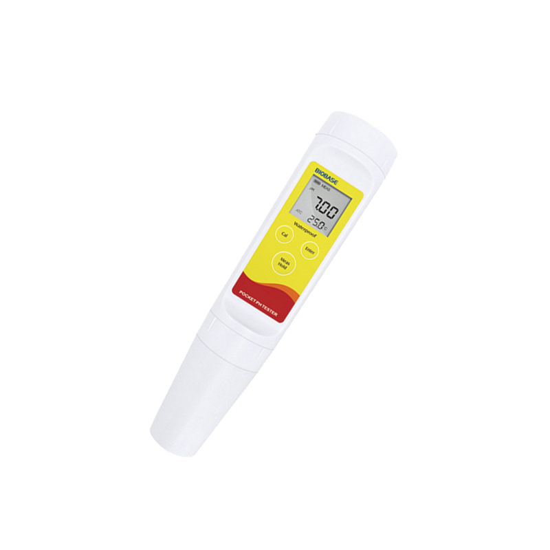 Medidor de bolso de pH e temperatura BIOBASE PH-10S/F/L / PH-20S/F/L / PH-30S/F/L / PH-40 — 6
